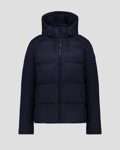 Doudoune puffer bi-matière Marine Thunder