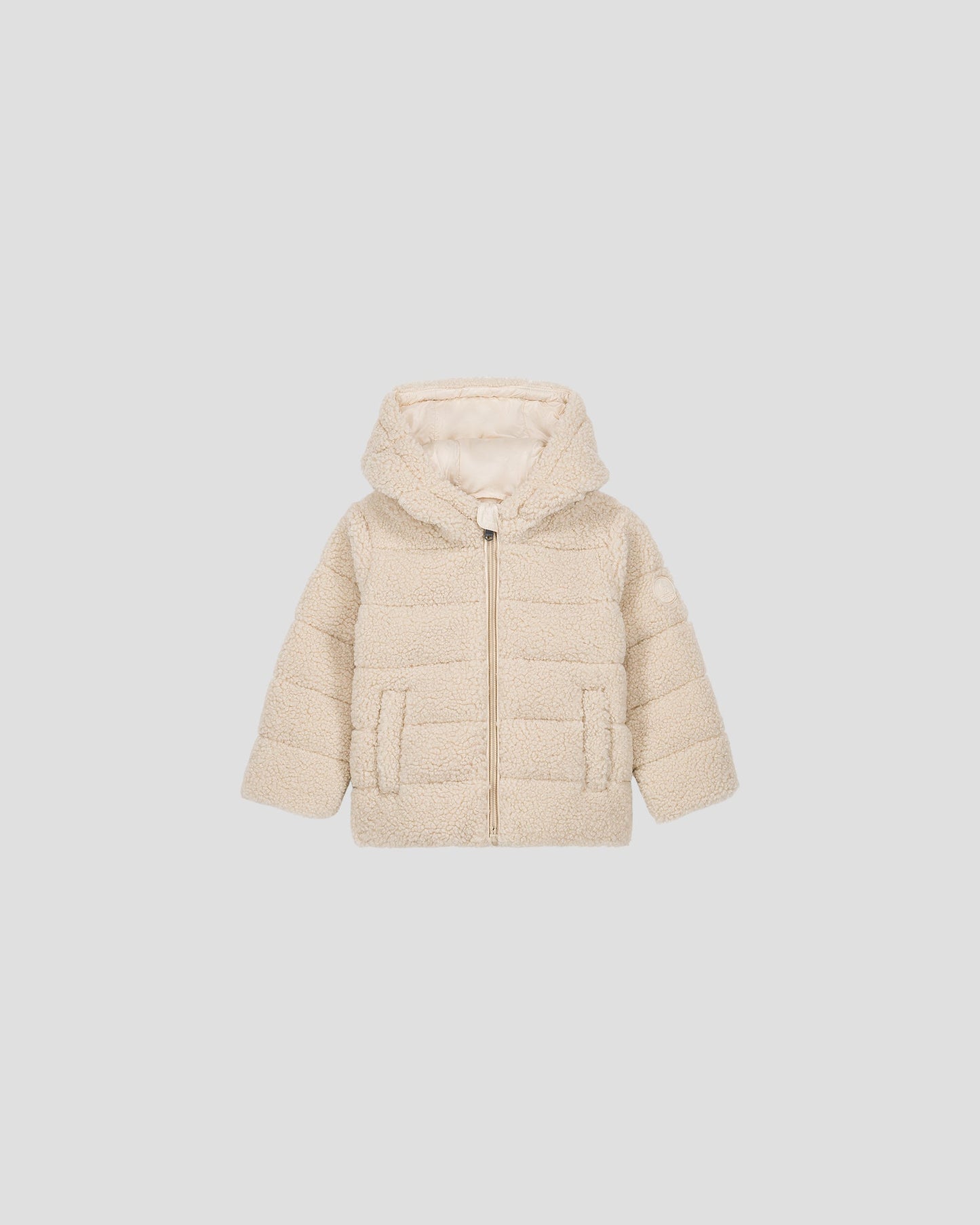Veste bébé sherpa Naturel Titou