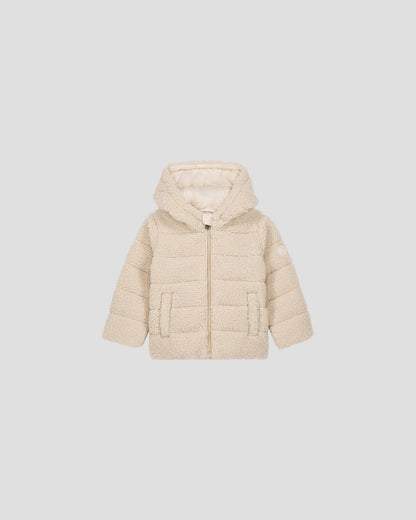 Veste bébé sherpa Naturel Titou
