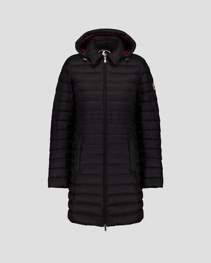 Doudoune longue à capuche Noir Vero 2.0