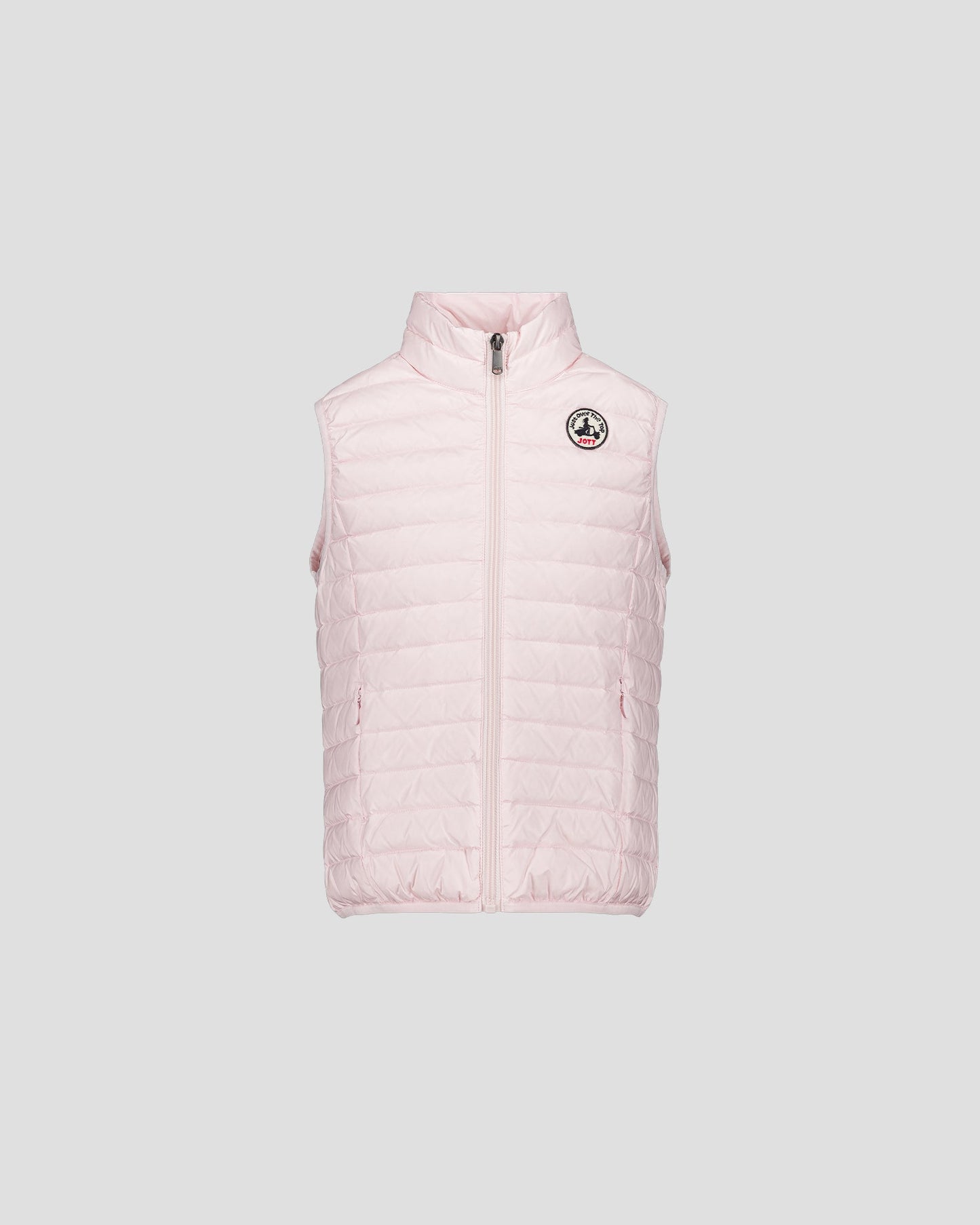 Doudoune sans manches enfant Rose pétale Zoe