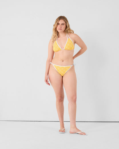 Bas de maillot de bain brésilien Mono tournesol Maddie monogram bottom