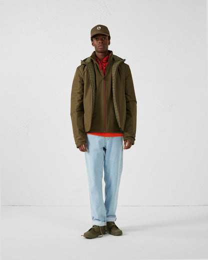 Veste ultralégère à capuche Army Arcadi