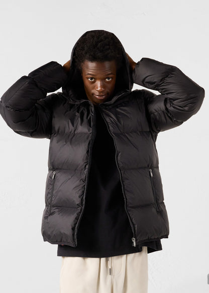 Doudoune à capuche Grand Froid Noir Java