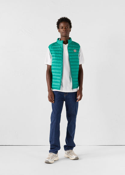 Doudoune sans manches Vert persan Tom