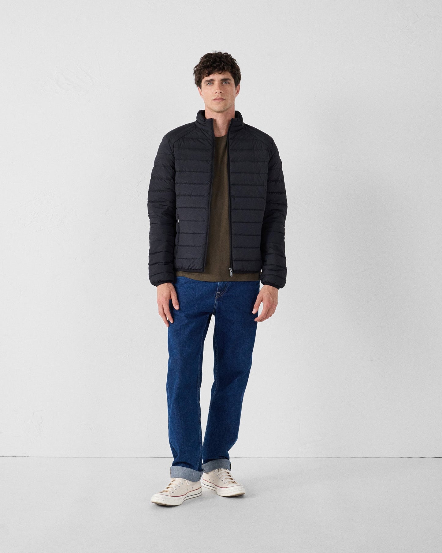 Doudoune légère stretch Noir Aragon