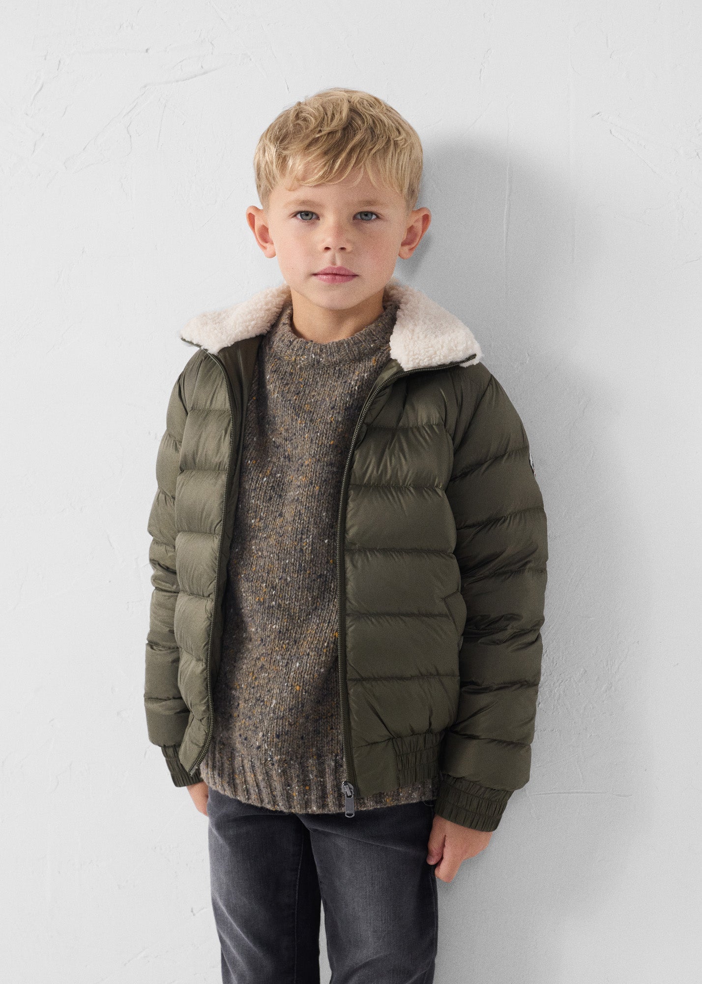 Doudoune enfant aviateur Army Bass