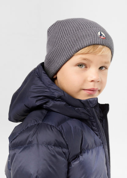 Bonnet enfant Gris chiné foncé Noah 2.0