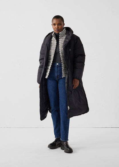 Doudoune sans manches Naturel/noir Salla multico