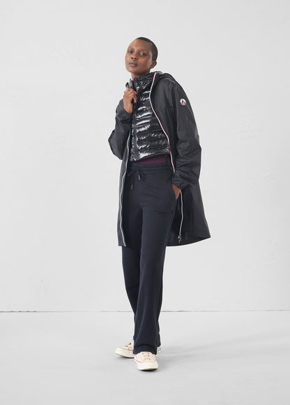 Imperméable long Noir Skye