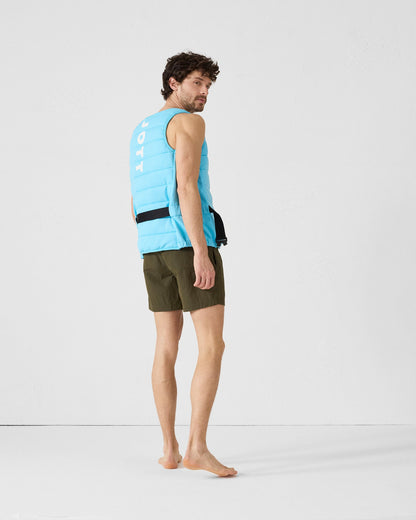 Veste de bain Bleu horizon Mitch logo