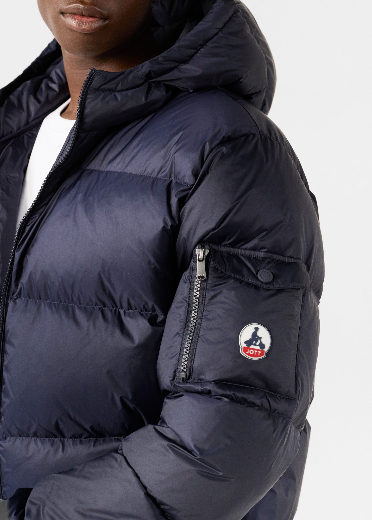 Doudoune à capuche Grand Froid Marine Java