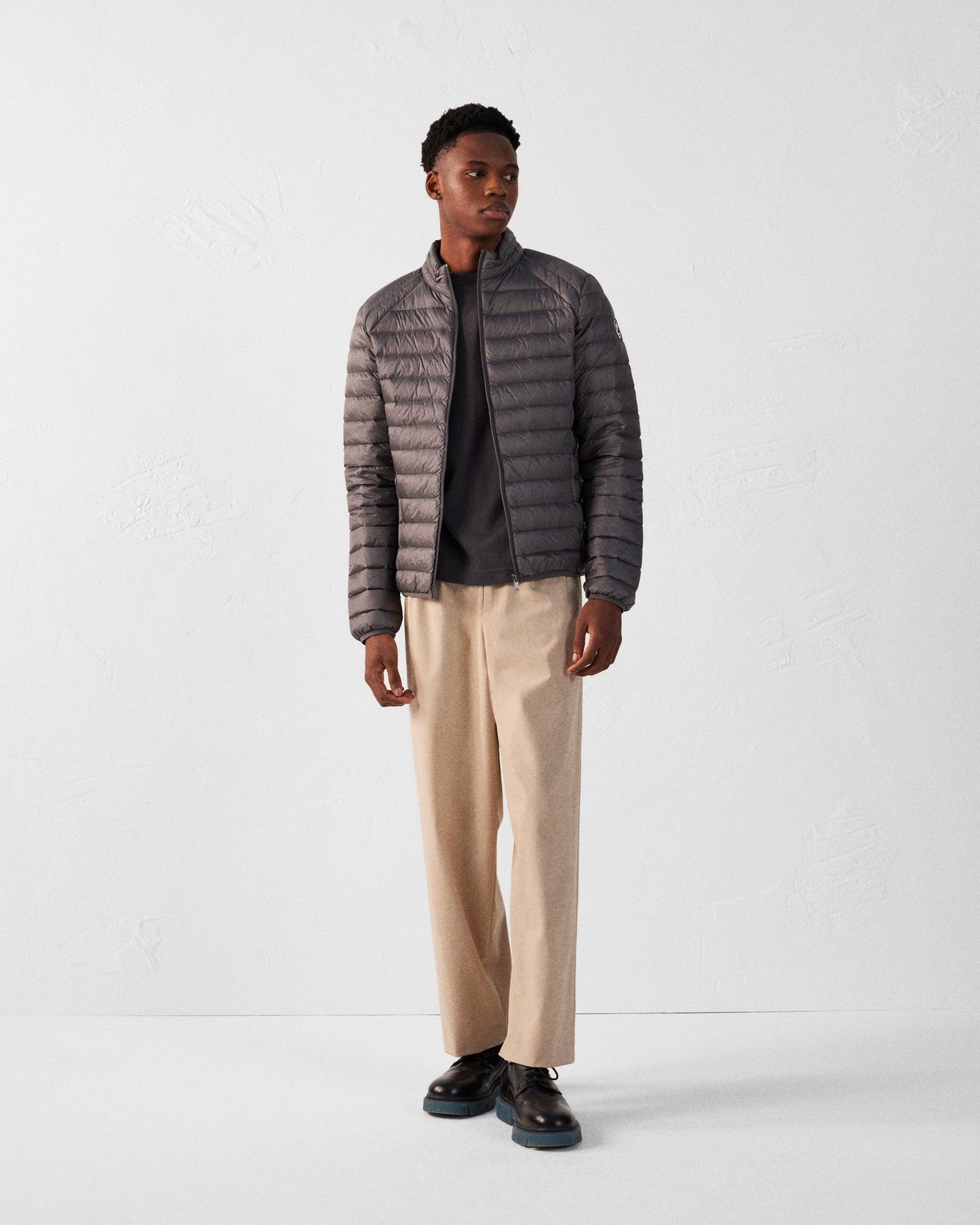 Doudoune légère Anthracite Mat