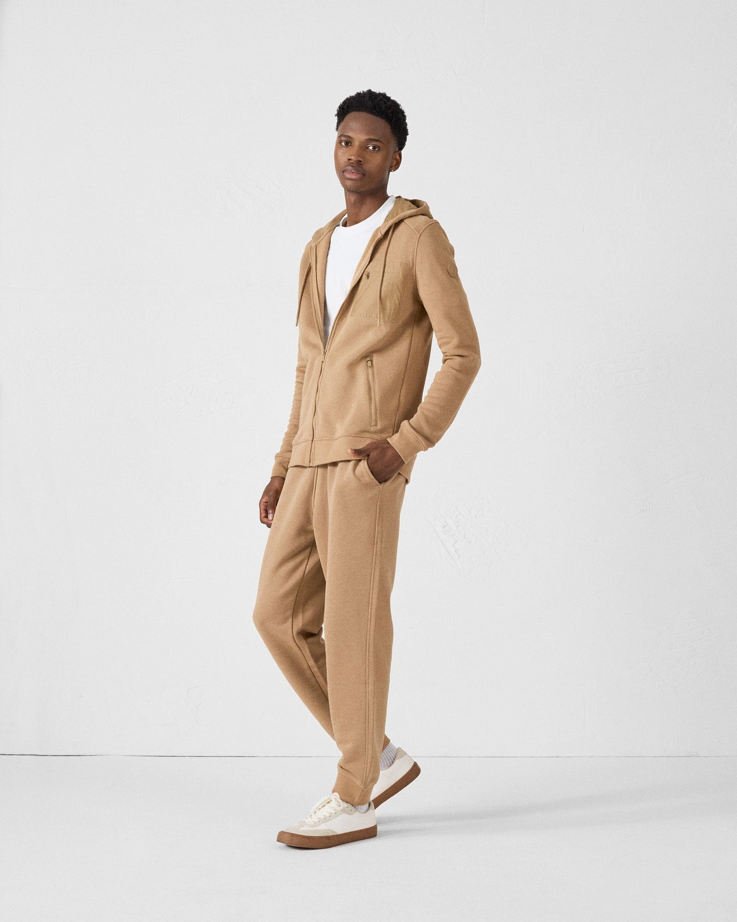 Veste zippée en coton Fauve Hector