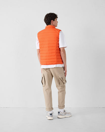 Doudoune sans manches stretch Rouge feu Arafo