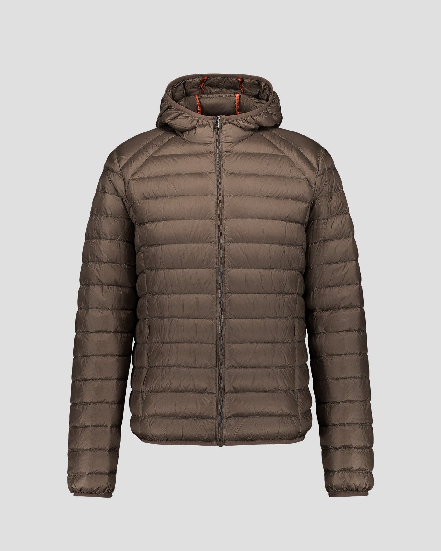 Doudoune légère à capuche Taupe Nico
