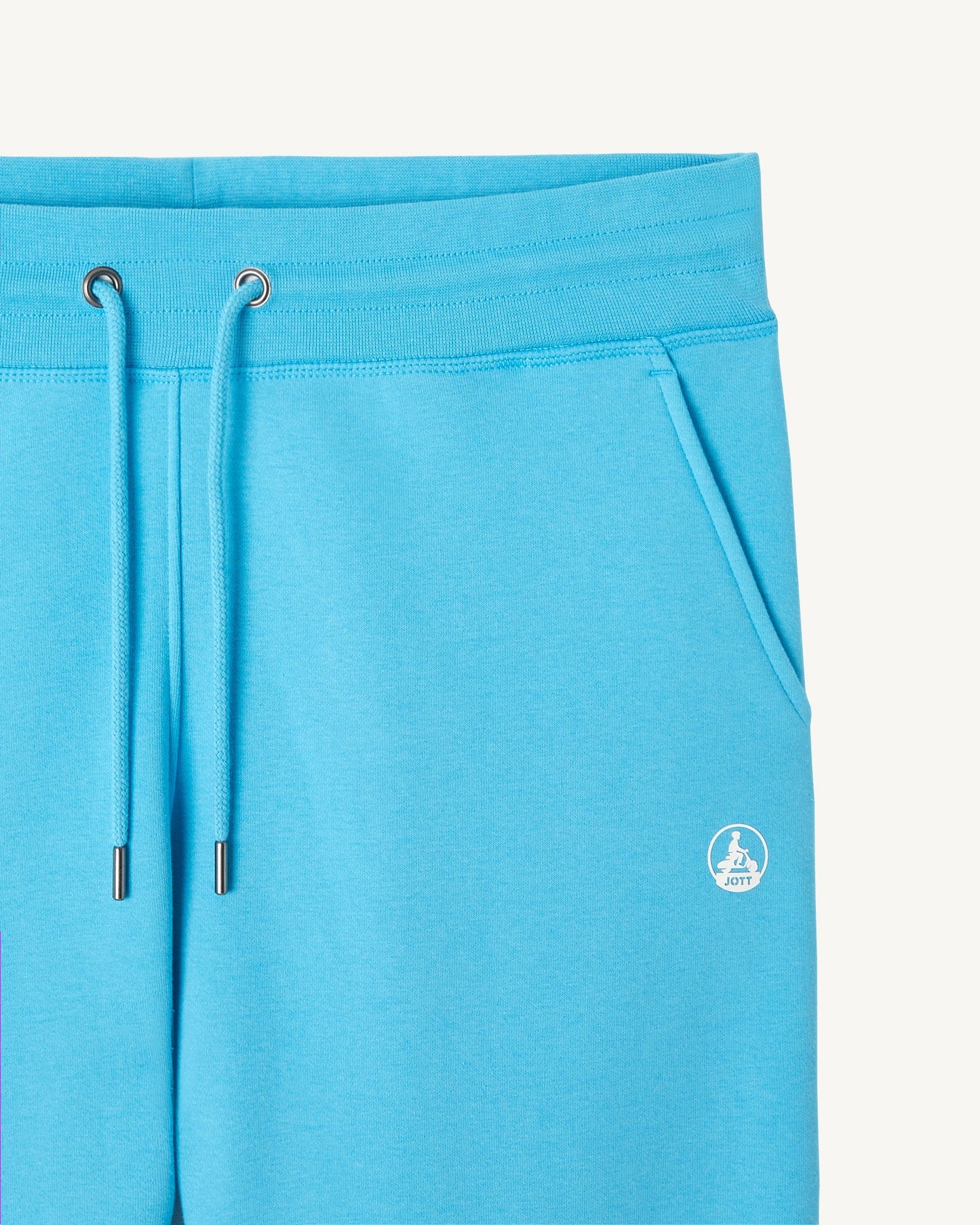 Jogging en coton biologique imprimé Bleu ciel Santiago