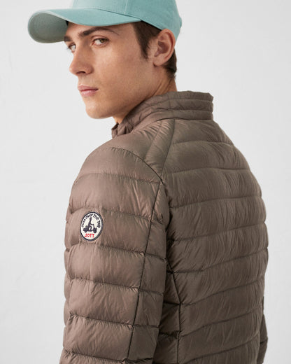 Doudoune légère Taupe Mat