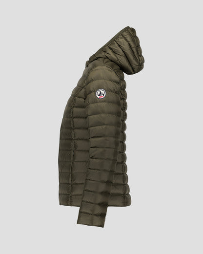 Doudoune légère à capuche Army Cloe