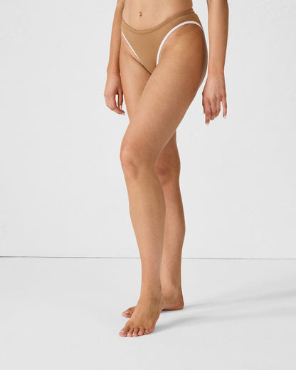 Bas de maillot de bain en néoprène Fauve Jennie bottom