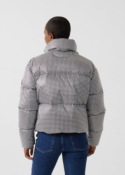 Doudoune Grand Froid esprit puffer Noir/Banc Alicia Multico