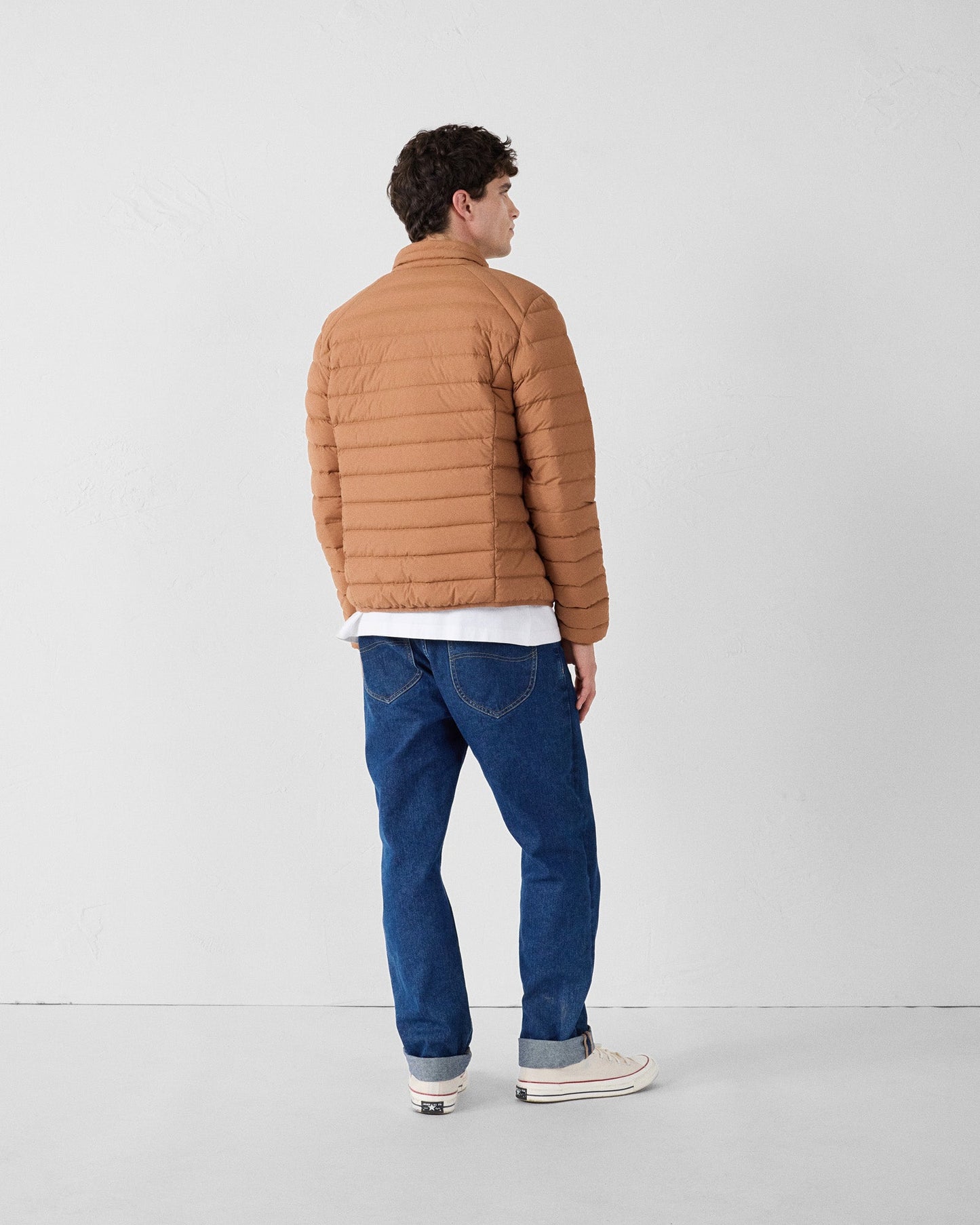 Doudoune légère stretch Sucre roux Aragon