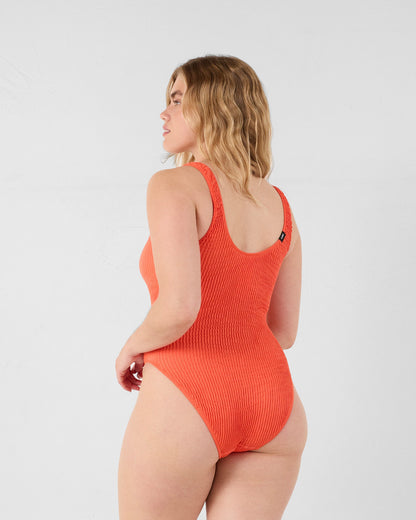 Maillot de bain Taille Unique Rouge feu Dalia