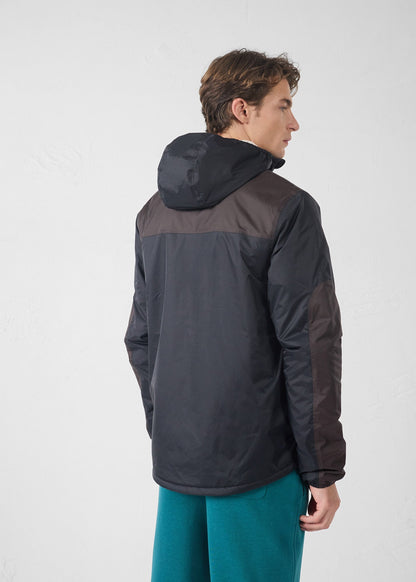 Imperméable sherpa Noir Dippen sherpa