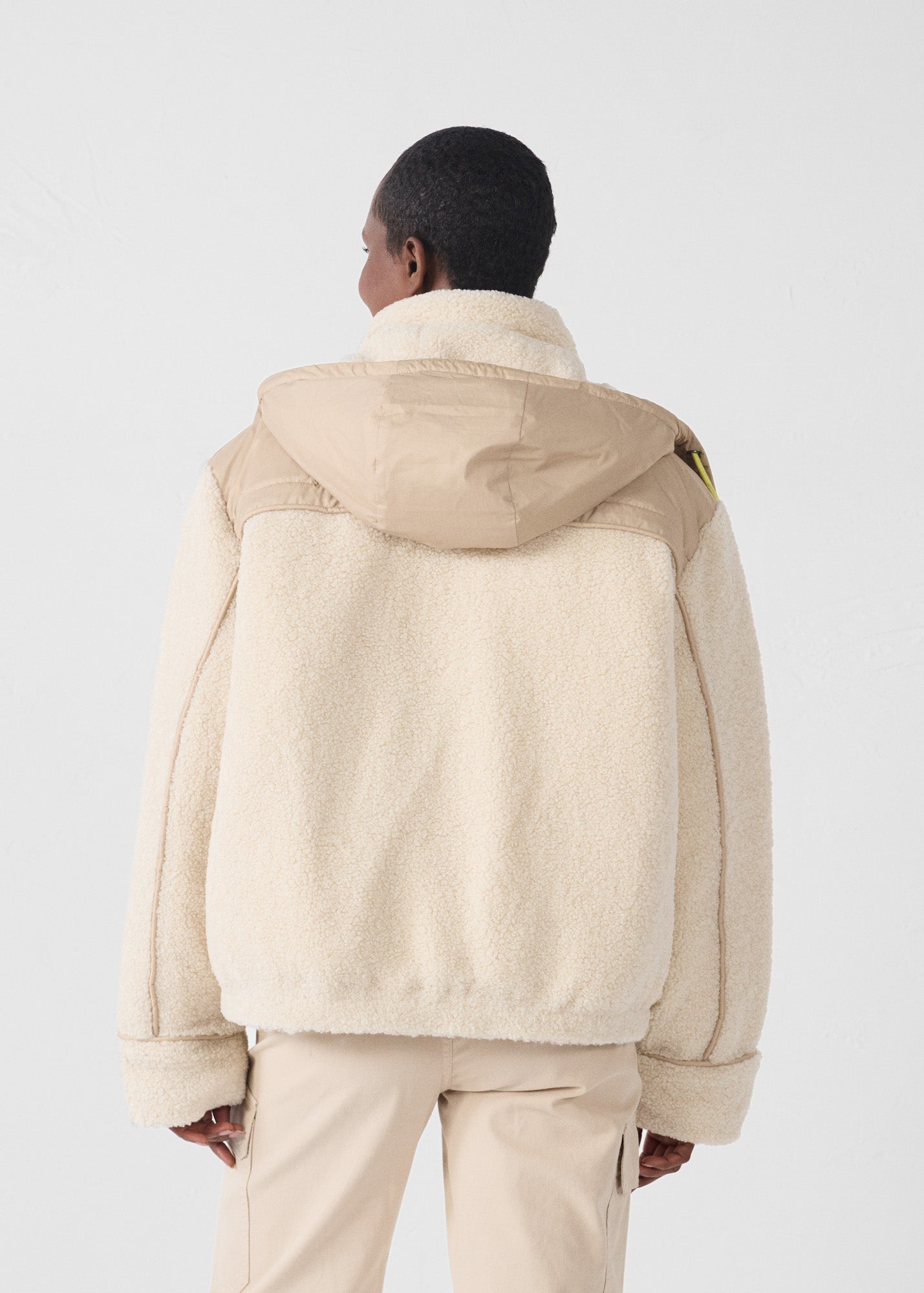 Doudoune sherpa Naturel Ivana