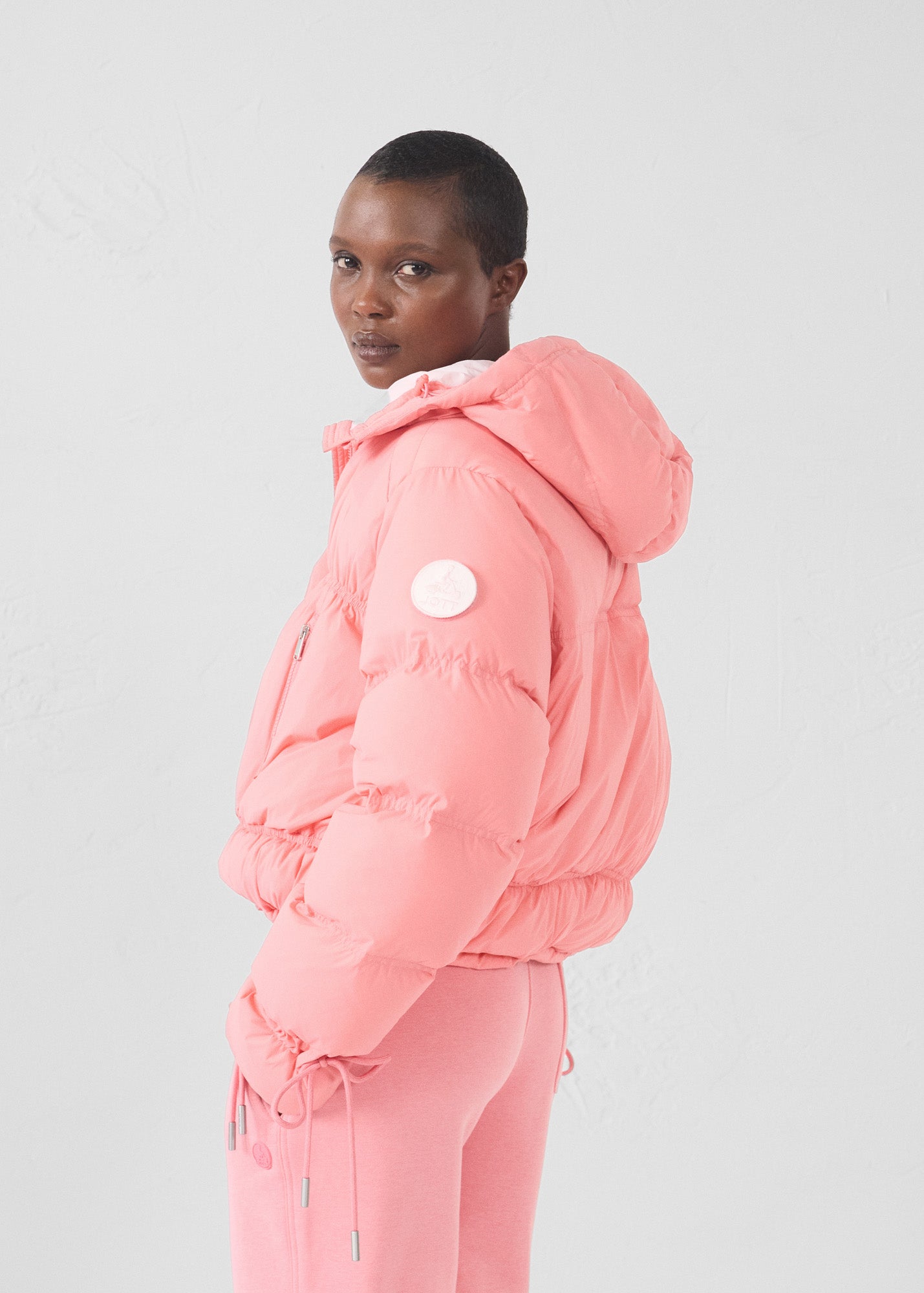 Doudoune Grand Froid esprit puffer Vibrant pink Nami