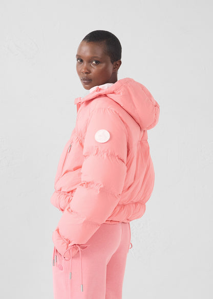 Doudoune Grand Froid esprit puffer Vibrant pink Nami