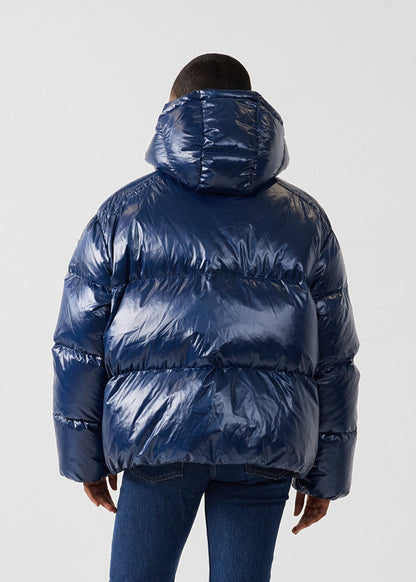 Doudoune Grand Froid puffer Marine Quinn shiny