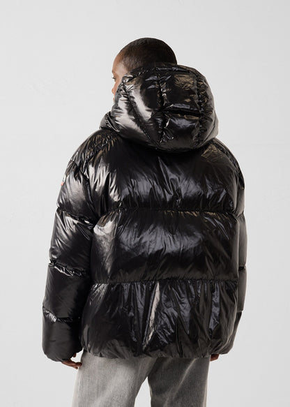 Doudoune Grand Froid puffer Noir Quinn shiny