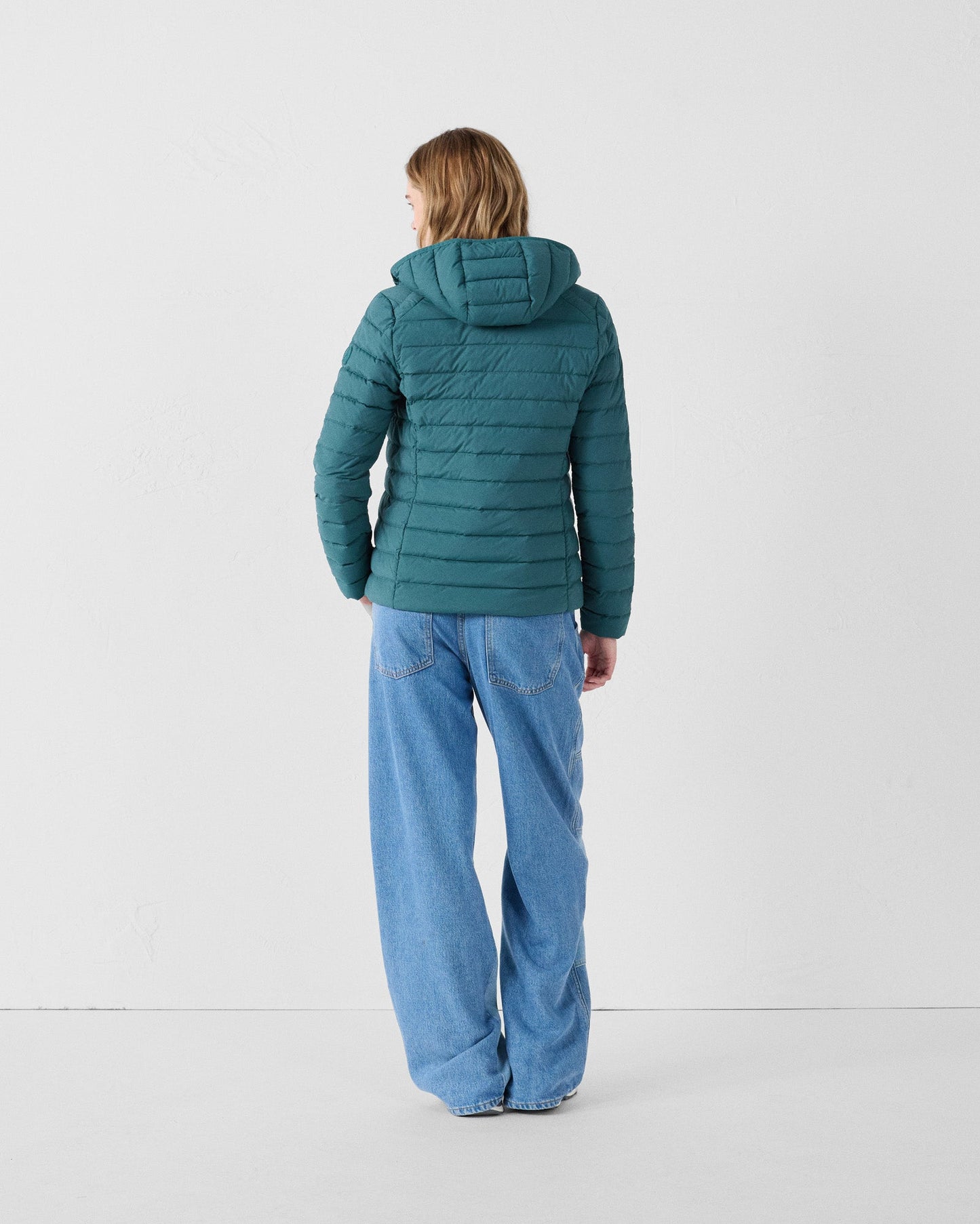 Doudoune à capuche stretch légère Deep lake Salma