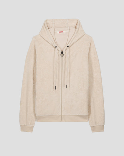 Veste zipée éponge Sable Anemone