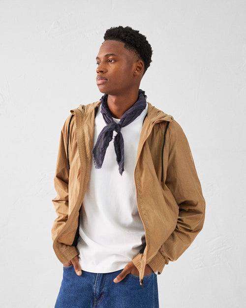 Blouson coupe-vent léger à capuche Fauve Storm