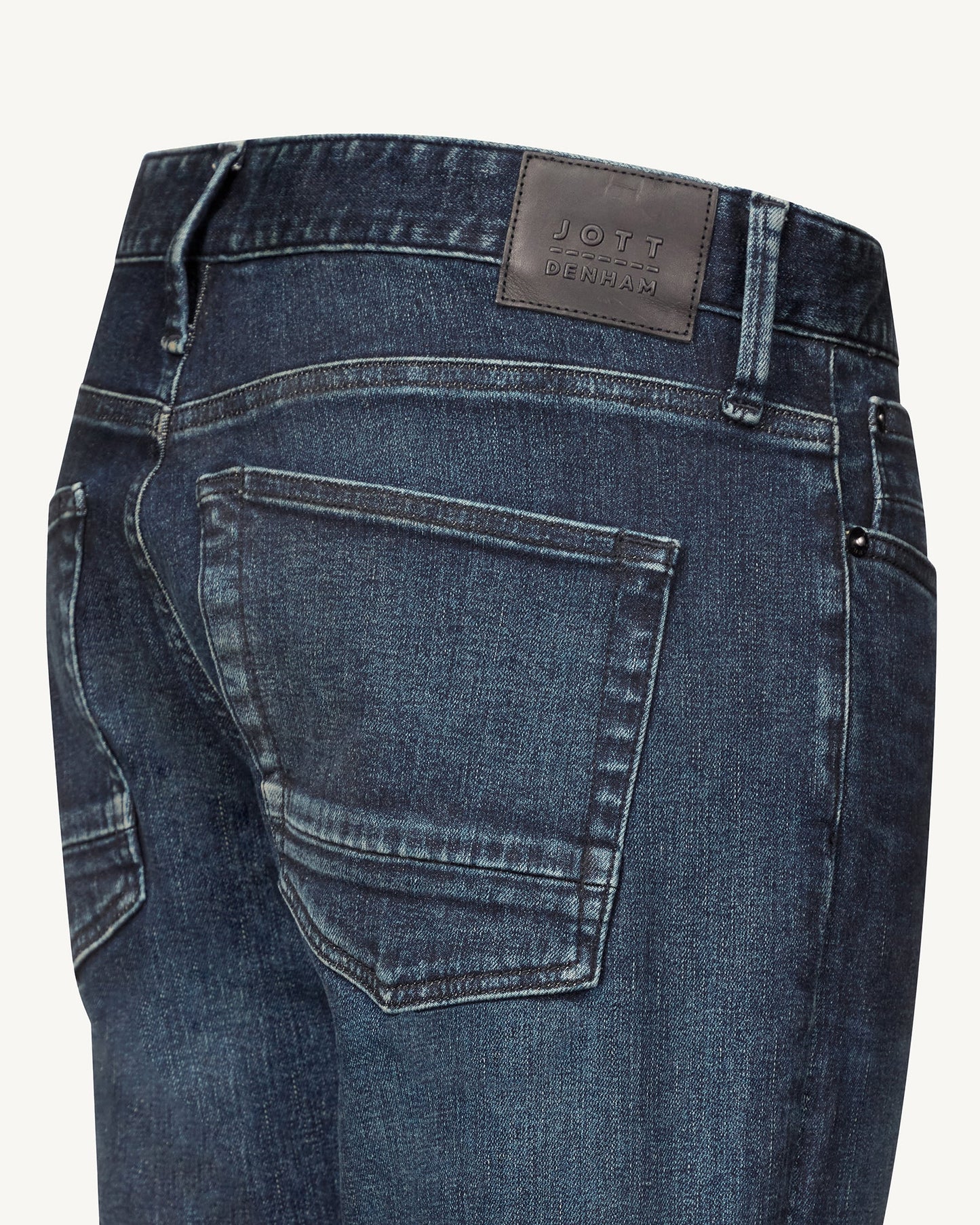 Jean homme coupe slim Bleu moyen Razor JOTT x DENHAM
