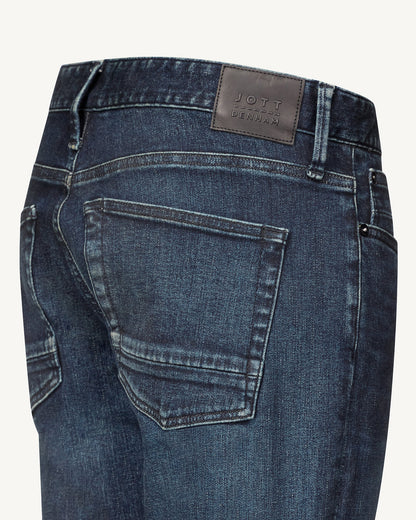 Jean homme coupe slim Bleu moyen Razor JOTT x DENHAM