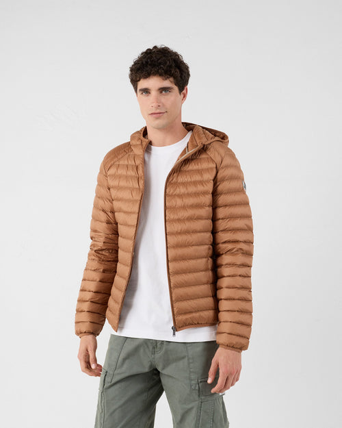 Doudoune légère à capuche Sucre roux Nico