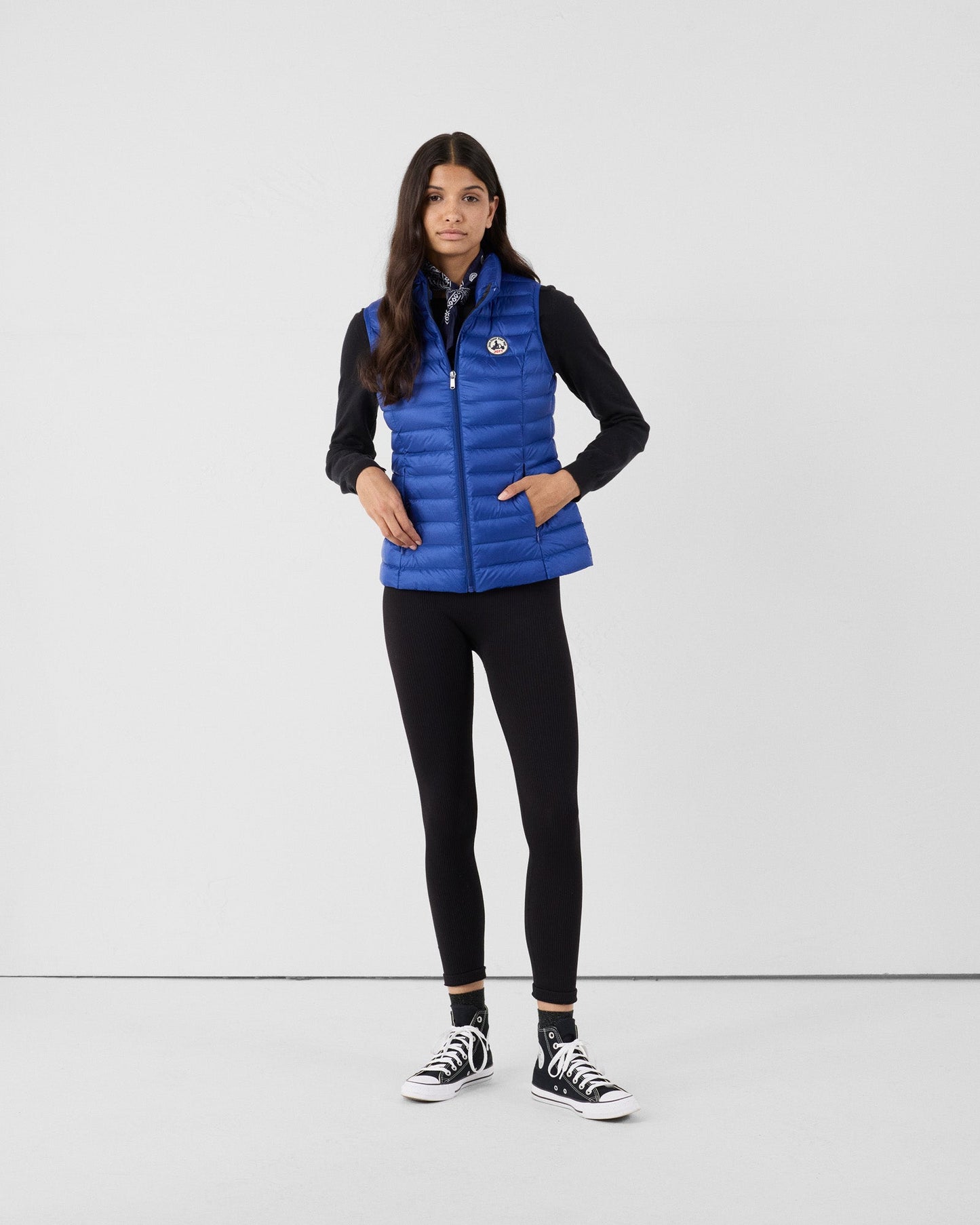 Doudoune légère sans manches Bleu cobalt Seda