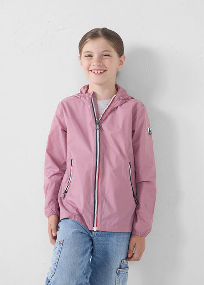 Imperméable enfant paquetable Rose antique Corrie