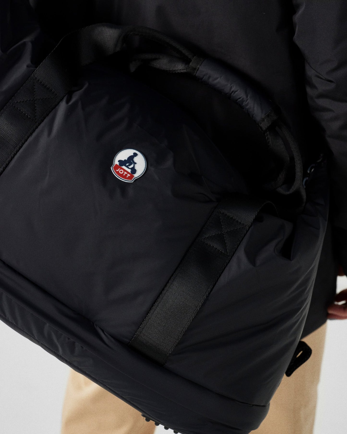 Sac week-end évolutif imperméable Noir Tarmac