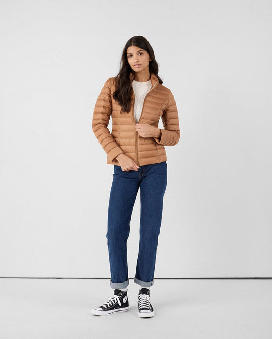 Doudoune légère Sucre roux Cha