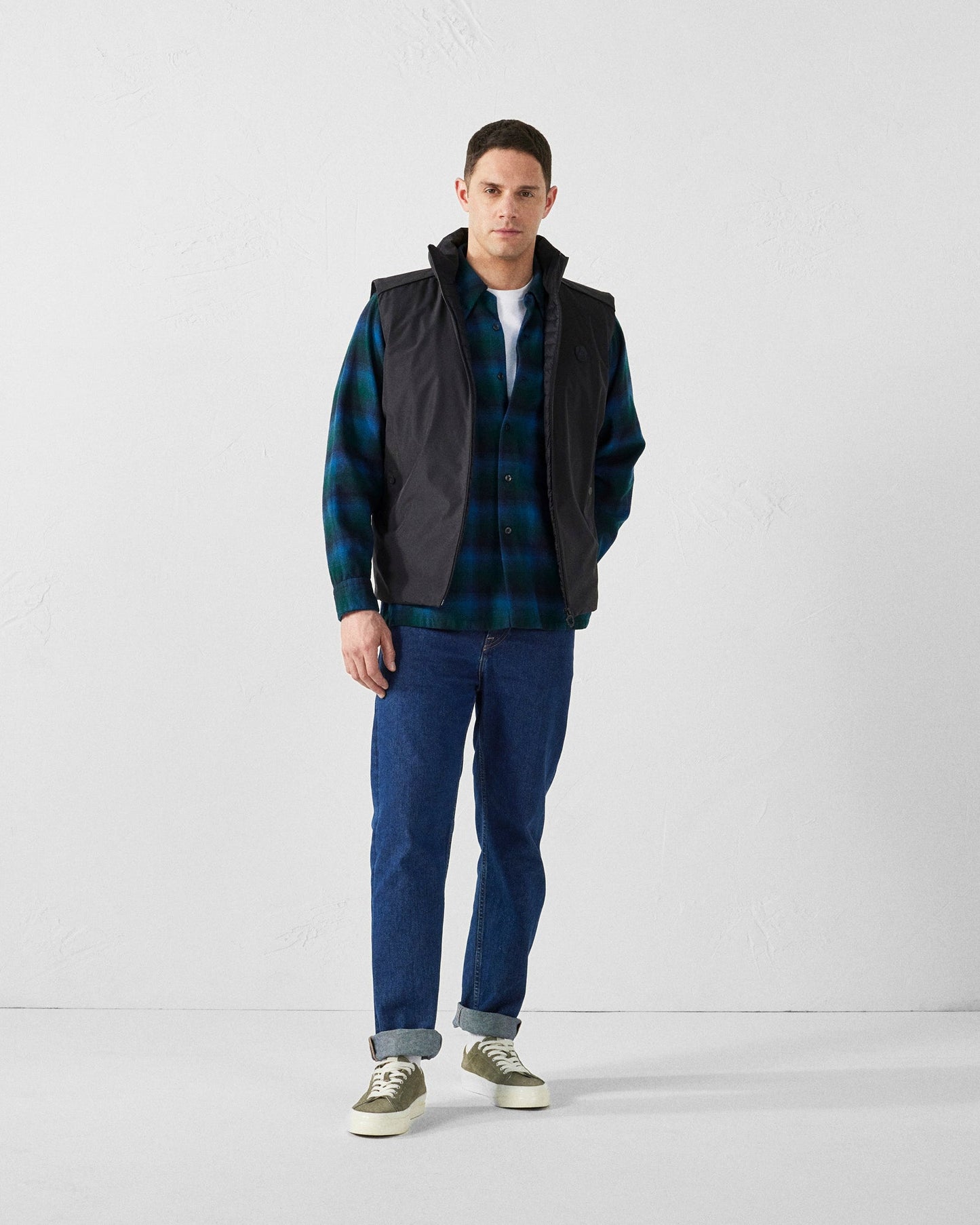 Veste sans manches ultralégère Noir Andrei