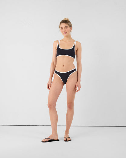 Bas de maillot de bain brésilien Noir Maeva bottom