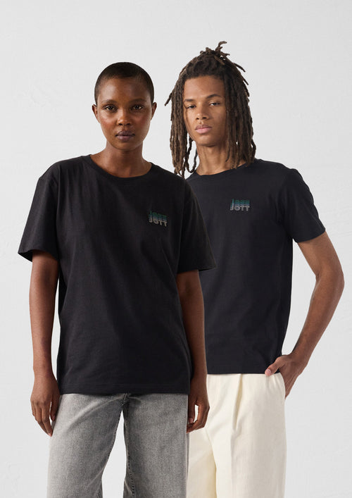 T-Shirt graphique Noir Lone gradient