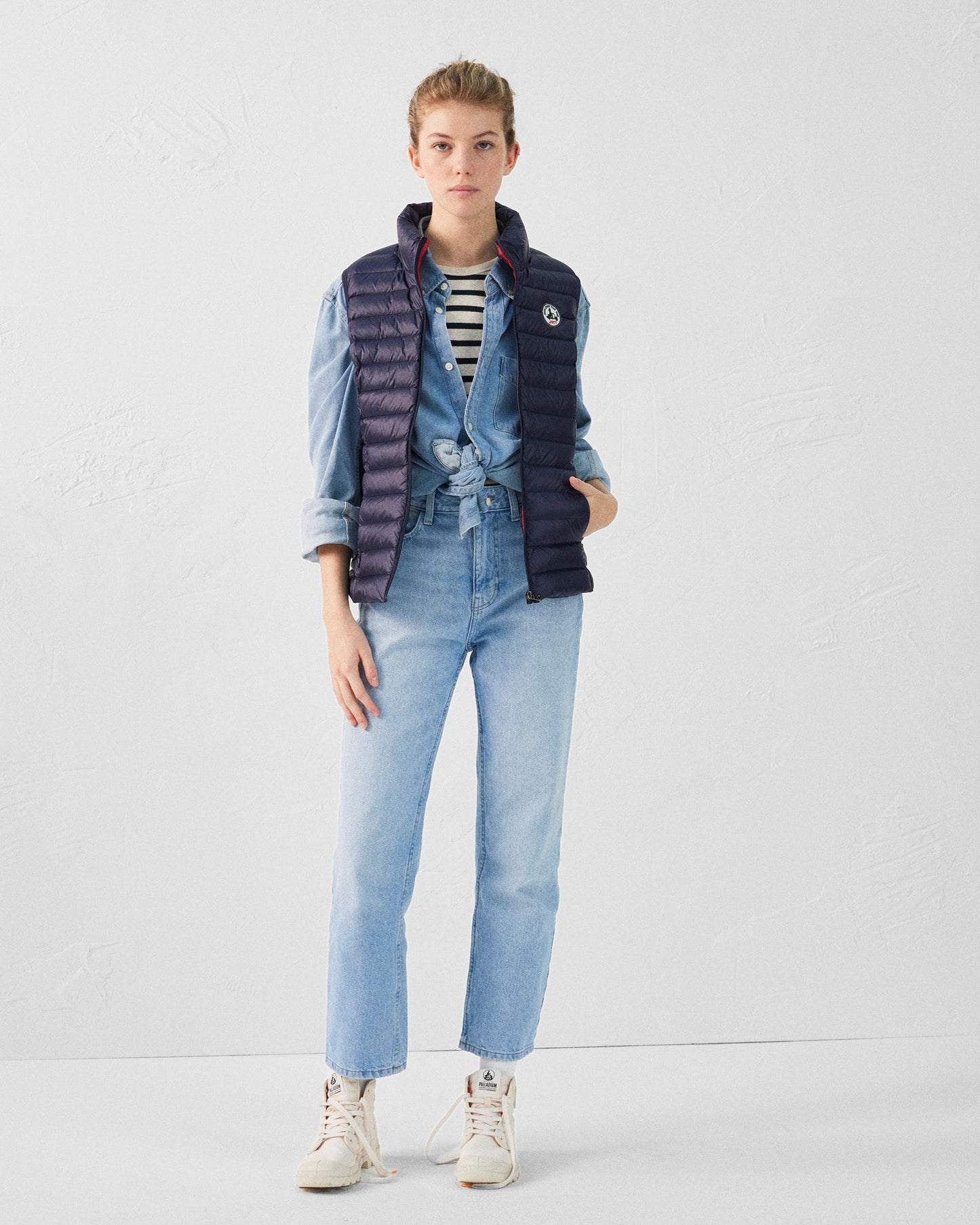 Doudoune légère sans manches Marine Seda