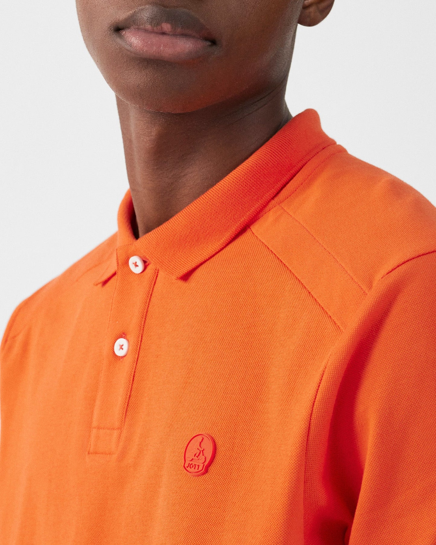 Polo en coton Rouge feu Alvaro