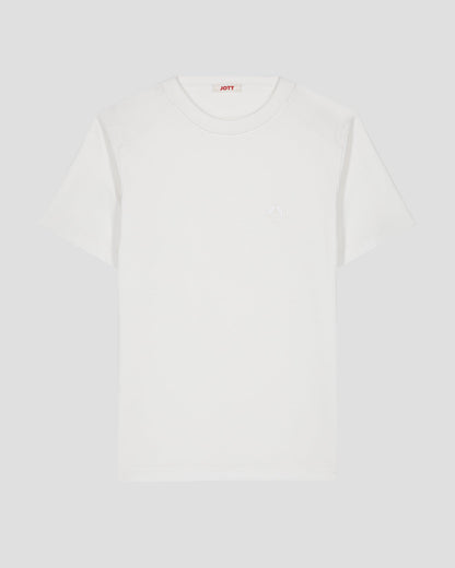 T-shirt col rond homme en coton Blanc Pedro