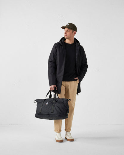 Sac week-end évolutif imperméable Noir Tarmac